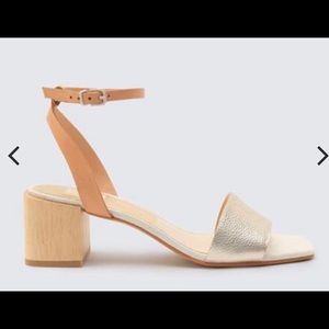 Dolce Vita Zarita Gold Sandal 8.5